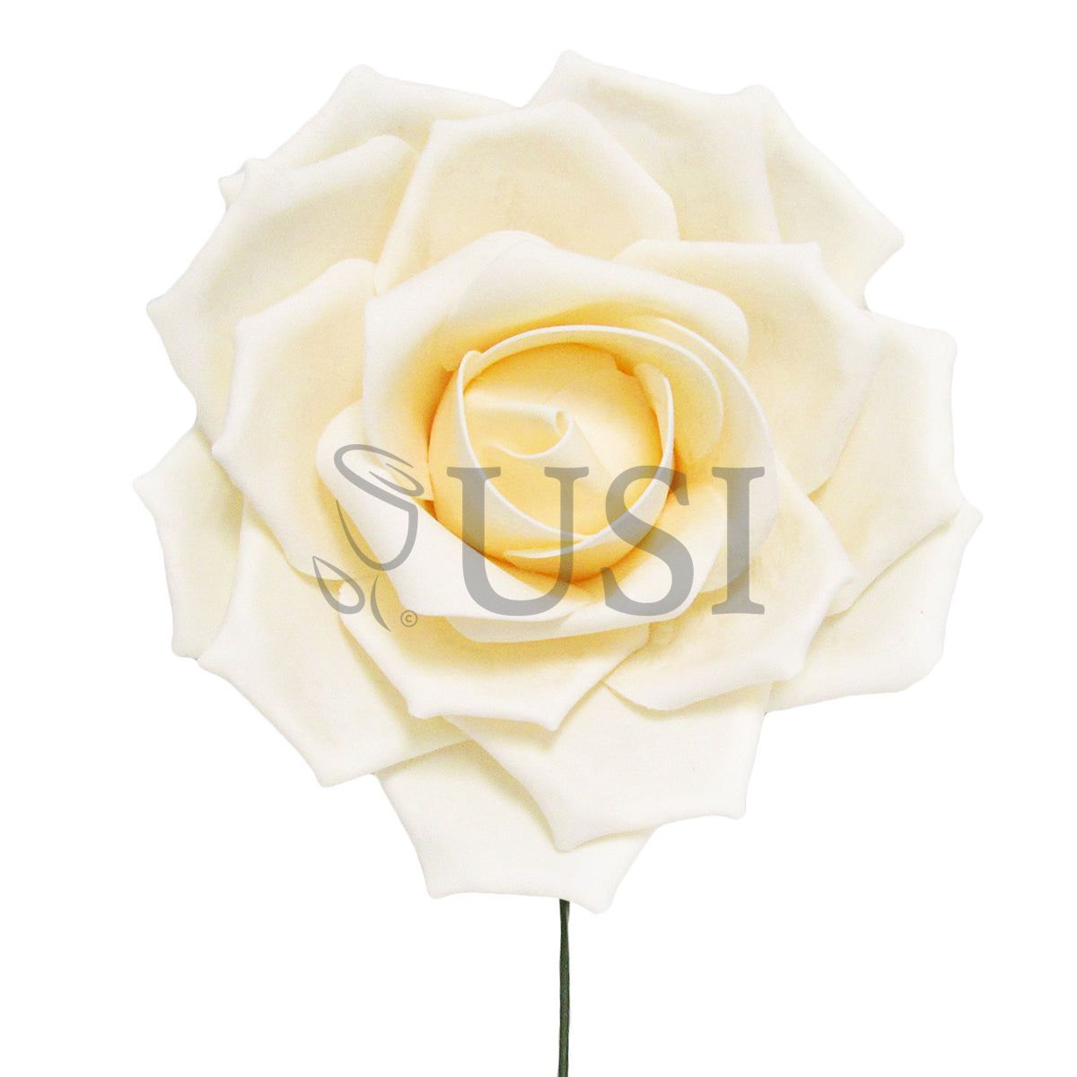 Giant Foam Rose, 16in, Nude (5 size options)