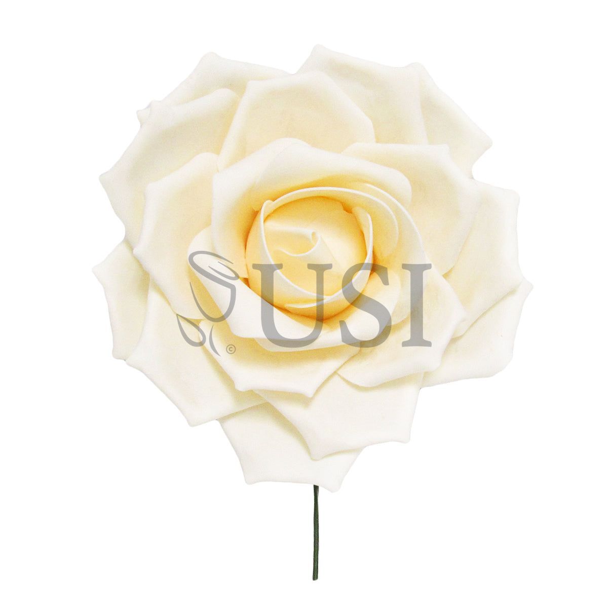Giant Foam Rose, 16in, Nude (5 size options)