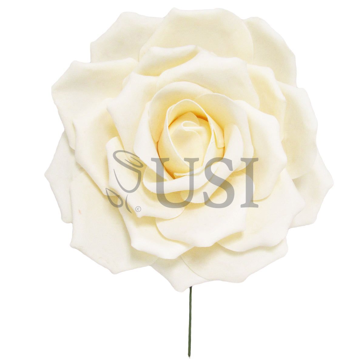 Giant Foam Rose, 20in, Nude (5 size options)