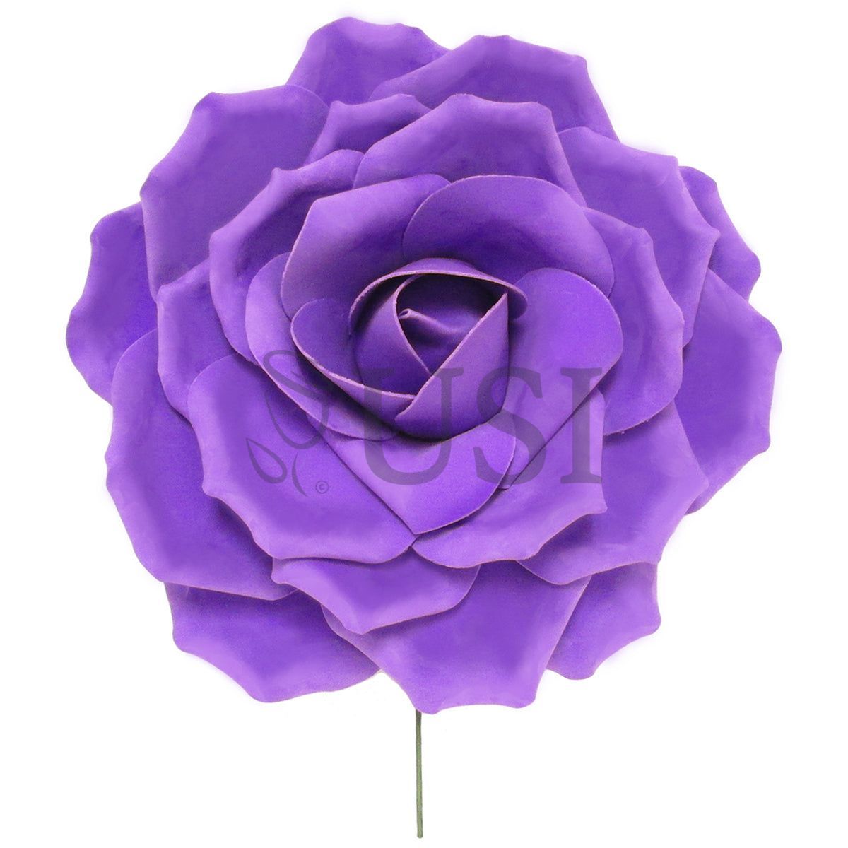 Giant Foam Rose, 20in, Purple (4 size options)