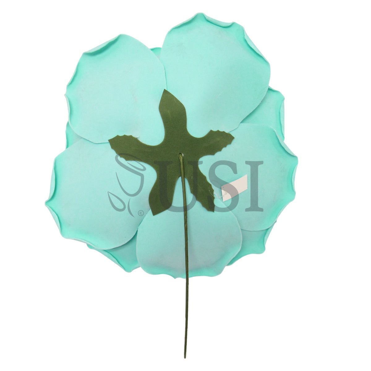 Giant Foam Rose, 20in, Tiffany Blue (4 size options)