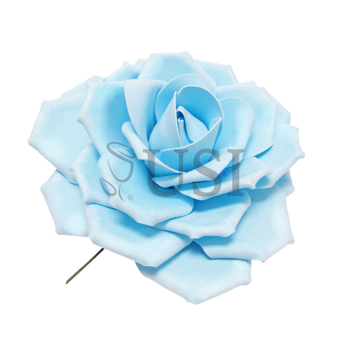 Giant Foam Rose, 24in, Light Blue (5 size options)..