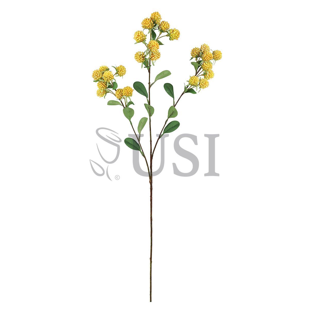 Wild Berry Spray, 30in, Yellow
