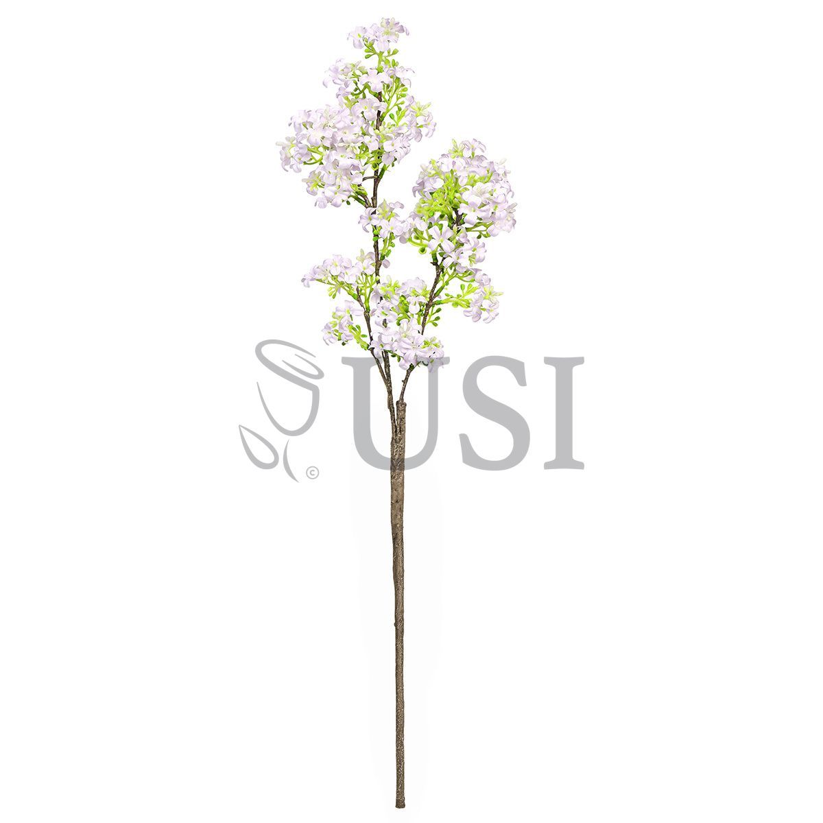 Lilac Flower Spray, 27in, Light Lilac
