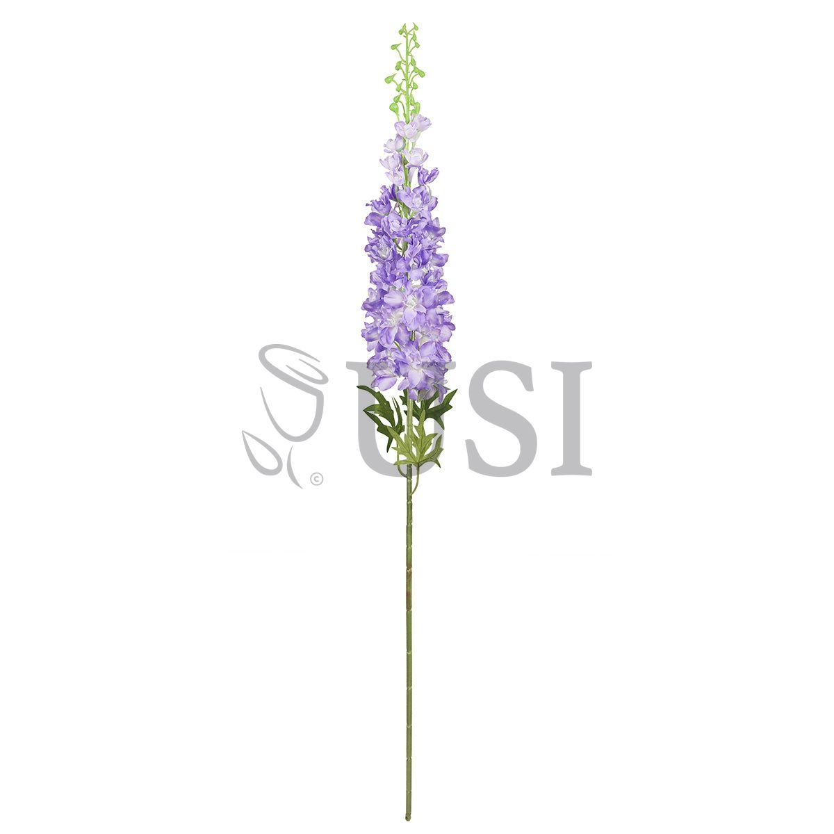 Large Delphinium Flower Spray, 49in, Lavender