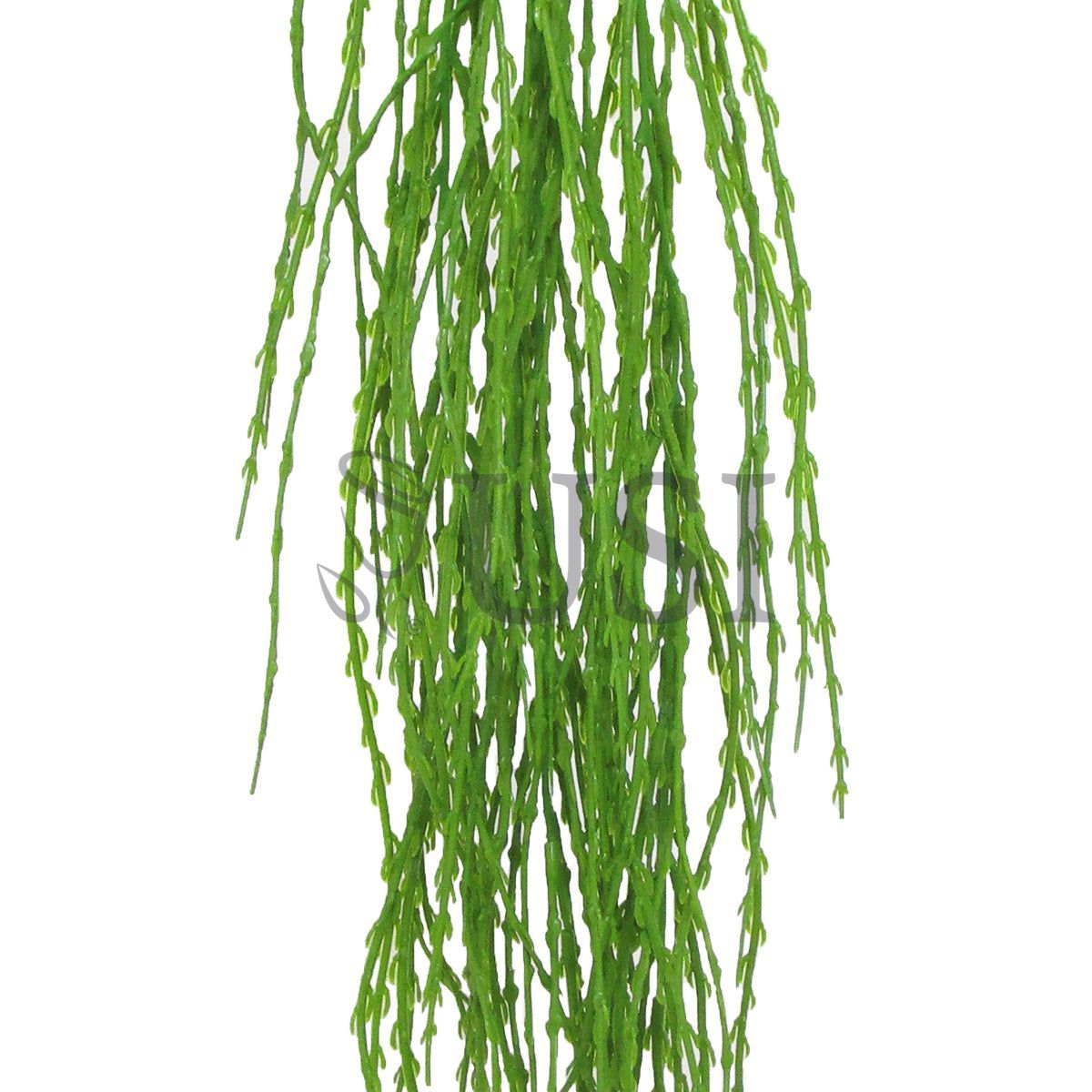 Twig Hanging Plastic Vine, 35in, Green