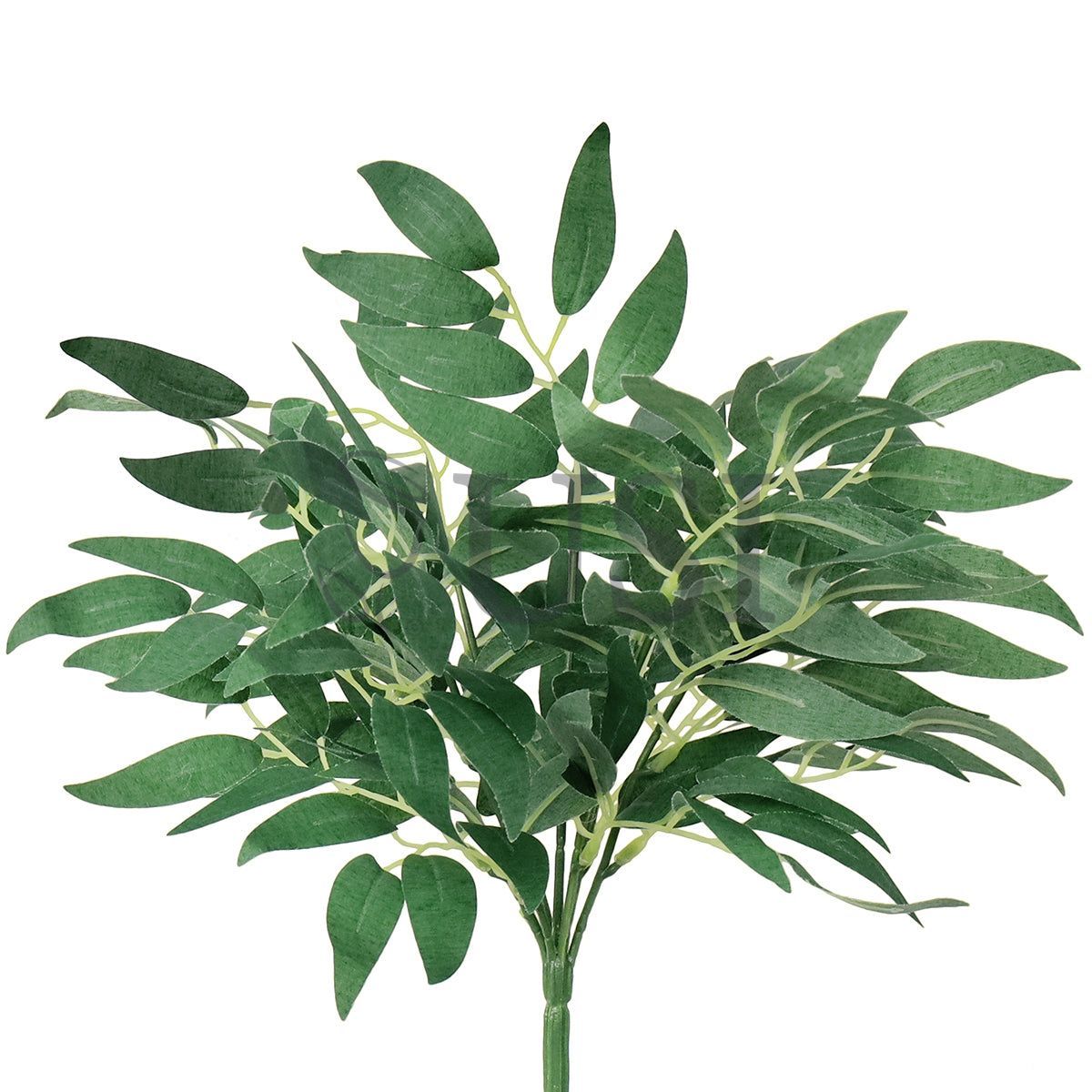Willow Leaf Greenery Bush, 14in, Green