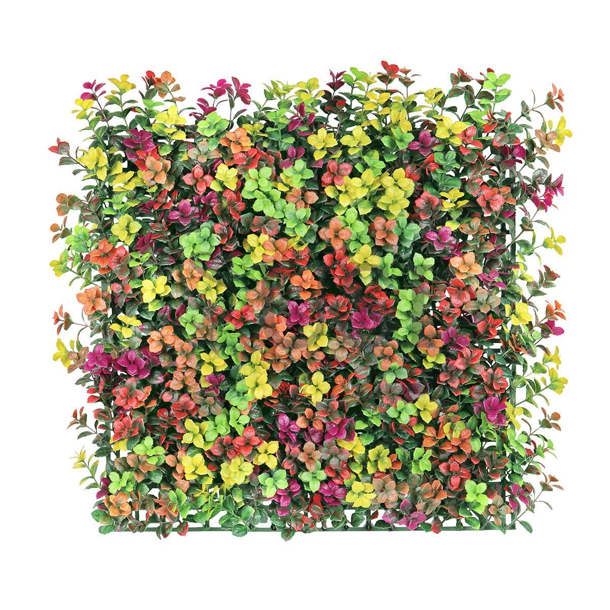 Mini Ivy Leaf Green Hedge Mat, 20x20in, Multi