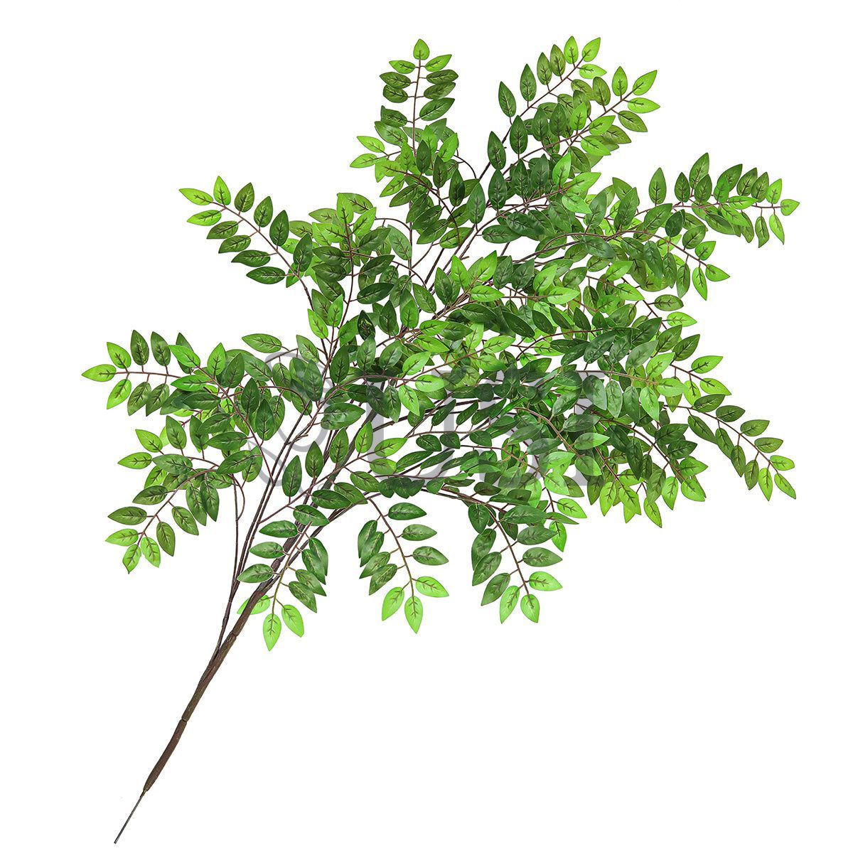 Wisteria Leaf Greenery Branch Real Touch, 51in, Green