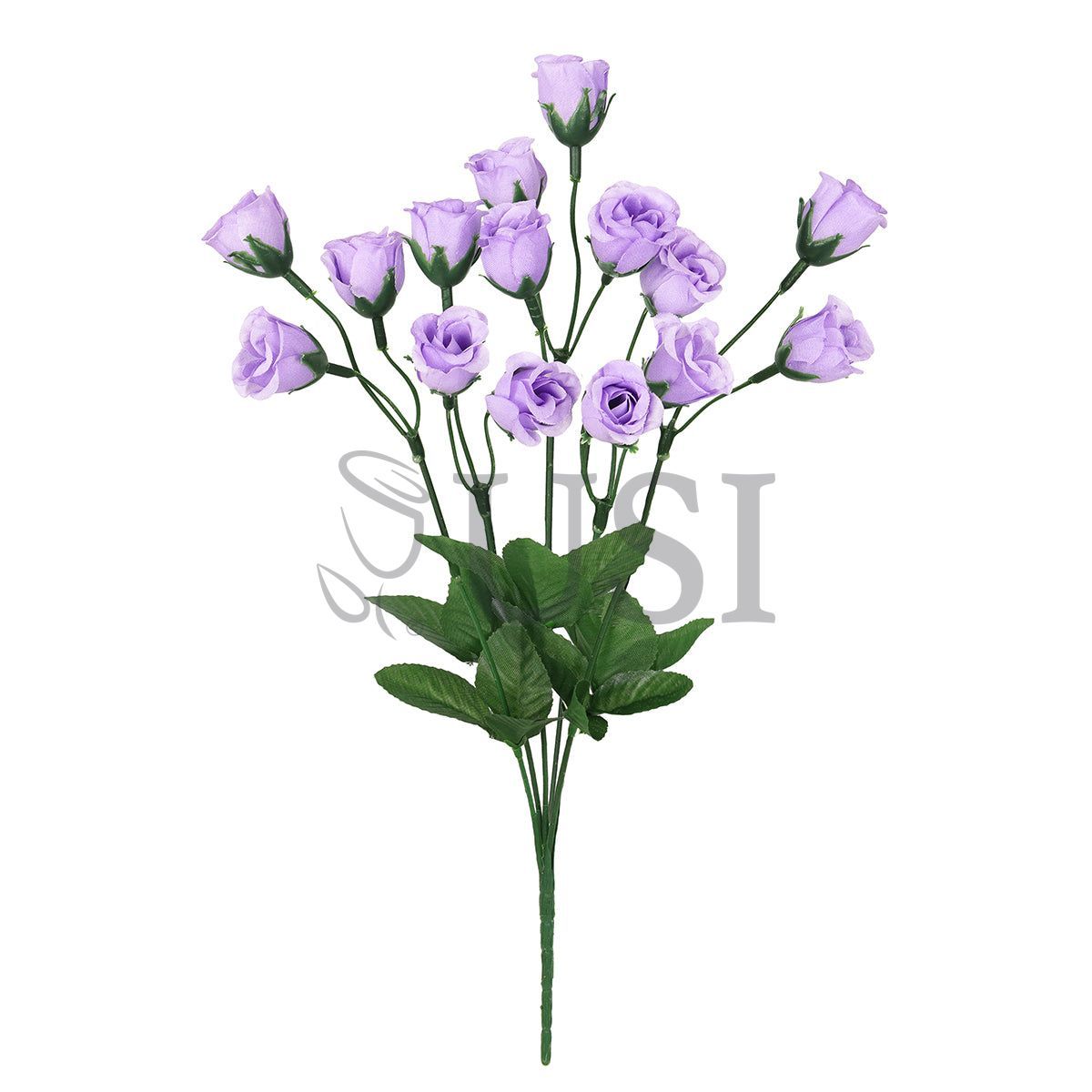 Standard Mini Rose Bud Flower Bush, 14in, Lavender