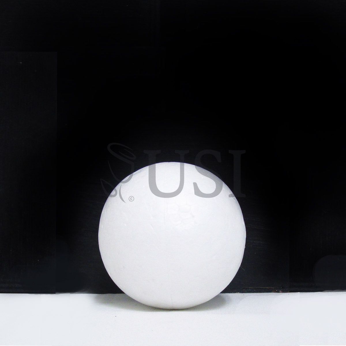 Foam Ball EPS Bag of 8, 7.5cm, White